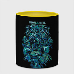 Кружка 3D Ghost In The Shell 7, цвет: 3D-белый + желтый — фото 2