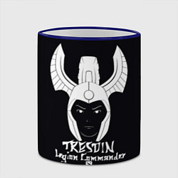 Кружка 3D Tresdin: Legion commander, цвет: 3D-синий кант — фото 2