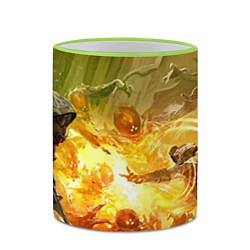 Кружка 3D Destiny 2, цвет: 3D-светло-зеленый кант — фото 2