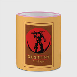 Кружка 3D Destiny Titan, цвет: 3D-розовый кант — фото 2