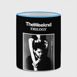 Кружка 3D The Weeknd: Trilogy, цвет: 3D-небесно-голубой кант — фото 2