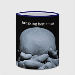 Кружка 3D Breaking Benjamin: Pain, цвет: 3D-синий кант — фото 2