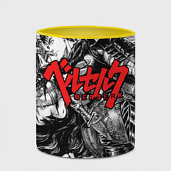 Кружка 3D Berserk, цвет: 3D-белый + желтый — фото 2