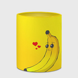 Кружка 3D Just Banana (Yellow), цвет: 3D-белый + желтый — фото 2