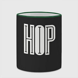Кружка 3D Hip-Hop Inside, цвет: 3D-зеленый кант — фото 2