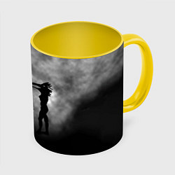 Кружка 3D Depeche Mode, цвет: 3D-белый + желтый
