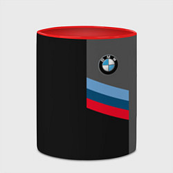 Кружка 3D BMW БМВ, цвет: 3D-белый + красный — фото 2