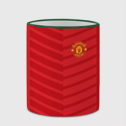 Кружка 3D FC Manchester United: Reverse, цвет: 3D-зеленый кант — фото 2