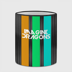 Кружка 3D Imagine Dragons: Evolve Lines, цвет: 3D-черный кант — фото 2