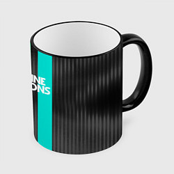 Кружка 3D Imagine Dragons: Evolve Lines, цвет: 3D-черный кант