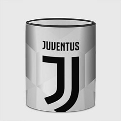 Кружка 3D FC Juventus: Silver Original, цвет: 3D-черный кант — фото 2