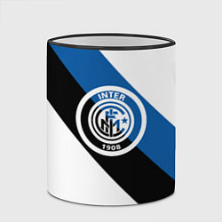 Кружка 3D FC Inter: W&B&G, цвет: 3D-черный кант — фото 2