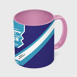 Кружка 3D Сергей сладкий, цвет: 3D-белый + розовый