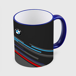Кружка 3D BMW BRAND COLOR, цвет: 3D-синий кант