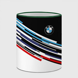 Кружка 3D BMW BRAND COLOR БМВ, цвет: 3D-зеленый кант — фото 2