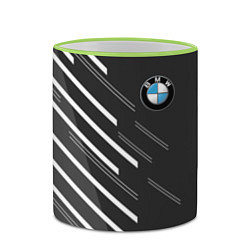 Кружка 3D BMW SPORT, цвет: 3D-светло-зеленый кант — фото 2