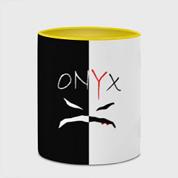 Кружка 3D ONYX, цвет: 3D-белый + желтый — фото 2