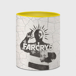 Кружка 3D Far Cry 5: St. Joseph Seed, цвет: 3D-белый + желтый — фото 2