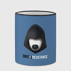 Кружка 3D Digital Resistance, цвет: 3D-черный кант — фото 2
