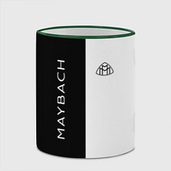 Кружка 3D Maybach: B&W, цвет: 3D-зеленый кант — фото 2
