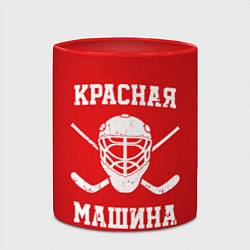 Кружка 3D Красная машина, цвет: 3D-белый + красный — фото 2