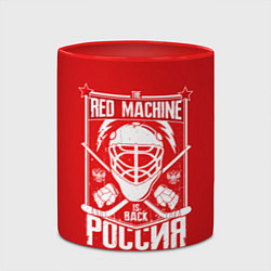 Кружка 3D Red machine is back, цвет: 3D-белый + красный — фото 2