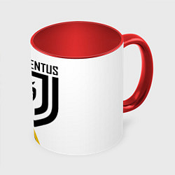 Кружка 3D FC Juventus: Football Point, цвет: 3D-белый + красный