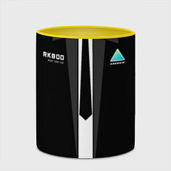 Кружка 3D RK800 Android Black, цвет: 3D-белый + желтый — фото 2