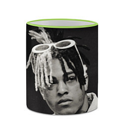 Кружка 3D XXXTentacion, цвет: 3D-светло-зеленый кант — фото 2