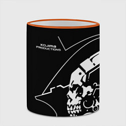 Кружка 3D Ludens Kojima Productions, цвет: 3D-оранжевый кант — фото 2