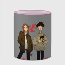 Кружка 3D End of the f*cking world, цвет: 3D-розовый кант — фото 2