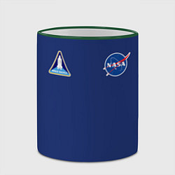 Кружка 3D NASA: Special Form, цвет: 3D-зеленый кант — фото 2