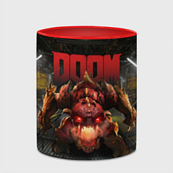 Кружка 3D DOOM: Pinky Monster, цвет: 3D-белый + красный — фото 2