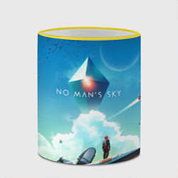 Кружка 3D No Man’s Sky: Atlas Rises, цвет: 3D-желтый кант — фото 2