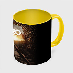 Кружка 3D Metro Exodus: Sunset, цвет: 3D-белый + желтый