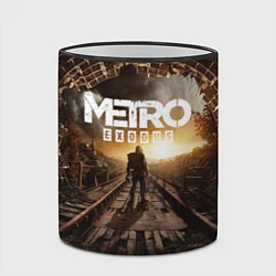 Кружка 3D Metro Exodus: Sunset, цвет: 3D-черный кант — фото 2