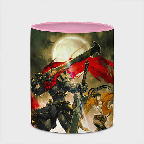 Кружка цветная Momonga Narberal Gamma / 3D-Белый + розовый – фото 2