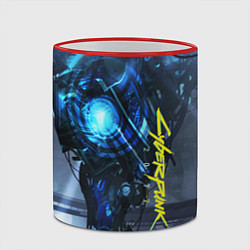 Кружка 3D Cyberpunk 2077, цвет: 3D-красный кант — фото 2