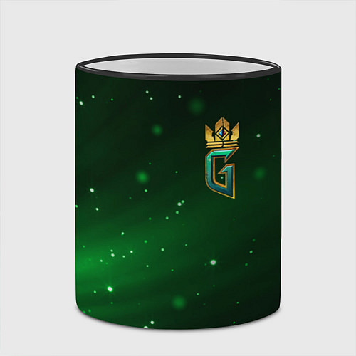 Кружка цветная GWENT Logo / 3D-Черный кант – фото 2