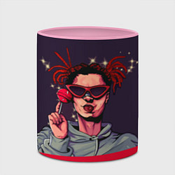 Кружка 3D GONE Fludd, цвет: 3D-белый + розовый — фото 2