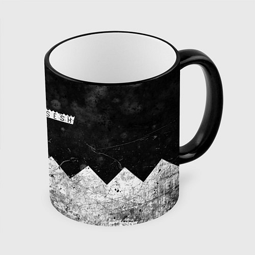 Кружка цветная BONES: SESH Team / 3D-Черный кант – фото 1