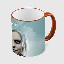Кружка 3D I-ZOMBIE large, цвет: 3D-оранжевый кант