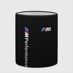 Кружка 3D BMW M PERFORMANCE CARBON КАРБОН, цвет: 3D-черный кант — фото 2