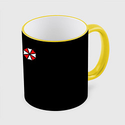 Кружка 3D UMBRELLA CORP, цвет: 3D-желтый кант