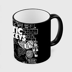 Кружка 3D Arctic Monkeys: I'm in a Vest, цвет: 3D-черный кант