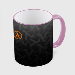 Кружка 3D Half-Life, цвет: 3D-розовый кант