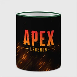 Кружка 3D Apex Legends: Battle Royal, цвет: 3D-зеленый кант — фото 2