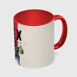 Кружка 3D Apex Legends, цвет: 3D-белый + красный