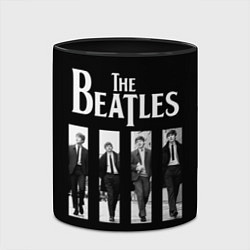 Кружка 3D The Beatles: Black Side, цвет: 3D-белый + черный — фото 2