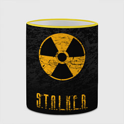 Кружка 3D STALKER: Radioactive, цвет: 3D-желтый кант — фото 2
